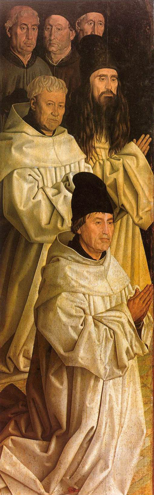 panel of the monks